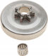 Husqvarna 450 445 340 345 350 Kettensäge Stabiles Zahnrad Trommel Kupplung Original