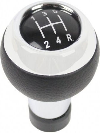 Loro Car Shift Knob for Kia Mini Mini Roadster Subaru Mini Silver