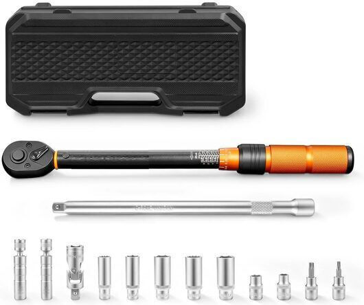 Chei dinamometrice Extensie Chei Tubulare 3/8 Inch Cuplu 6.8-61.2 Nm Precizie ±3% Cr-mo