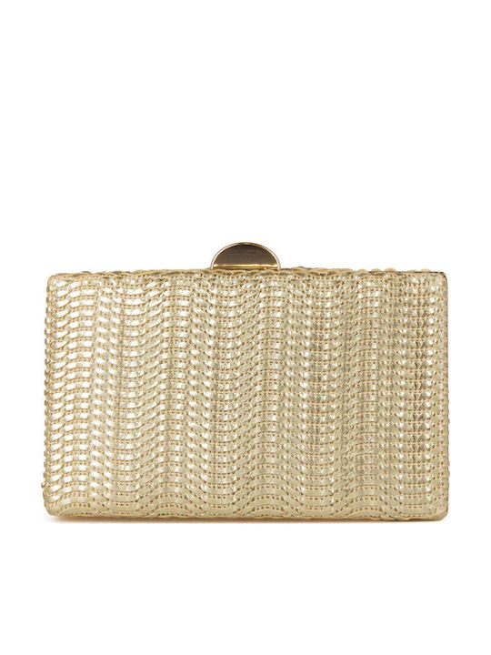 Women's Bag Clutch Gold Mnbg Jkb 49 Gld