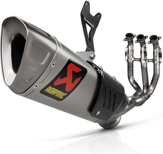 Evolution Line Vollständiges Auspuff-Kit Titan Akrapovic S-t7e1-aplt