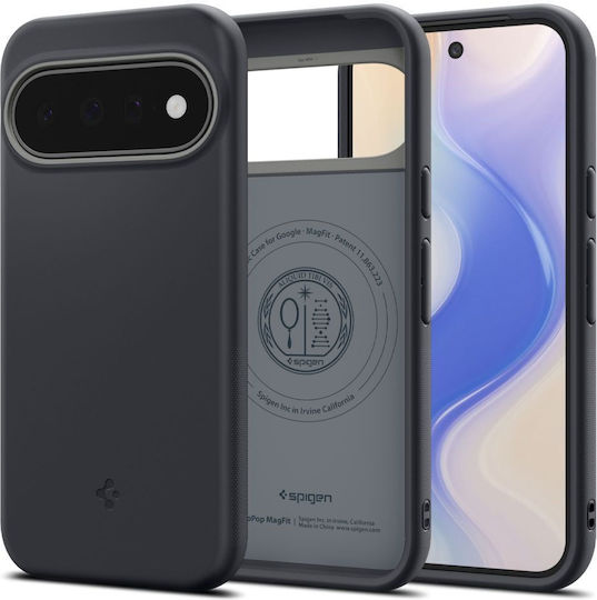 Spigen Nano Pop Mag Fit Umschlag Rückseite Silikon Schwarz Google Pixel 11