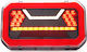 LED Rear Multifunction Smoke Right 12v24v Was