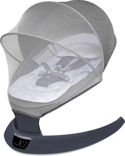 AppeKids Elektrische Relax Babywippen & Schaukelstühle mit Musik Graue für Kinder bis 9kg
