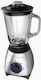 Sencor Blender cu Cană din Plastic 1,5 l 600W Argintiu SBL 4371