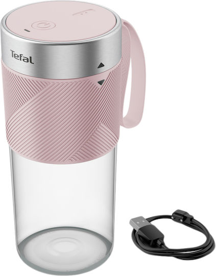 Tefal Lightmix Blender cu cană din plastic 300 ml Roz