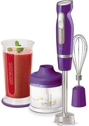 Sencor Handmixer mit Inox-Stab 1000W Lila