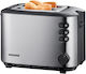 Severin Тостер 2-местен 1000W Сив