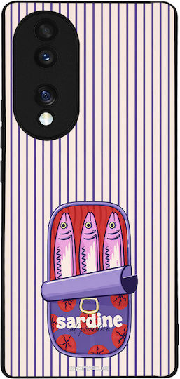 Sonique Stripe Stories Series Honor 70 5G Sardine Mobile Phone Case