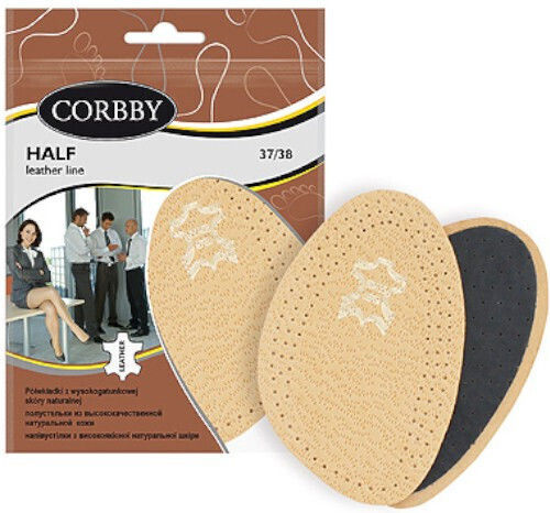 Corbby Leather Metatarsal Insoles 2 Pieces
