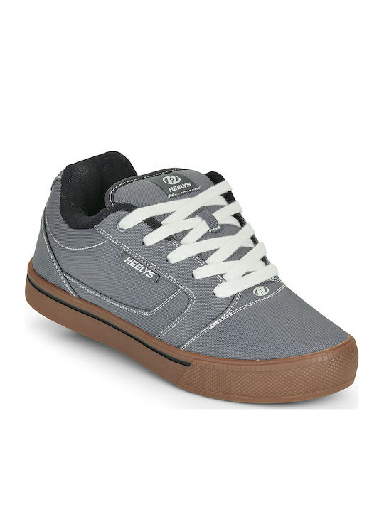 Pro Παιδικά Sneakers με Ροδάκια Γκρι