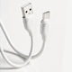 Nordic Cable USB-C male - USB-A Λευκό 2m