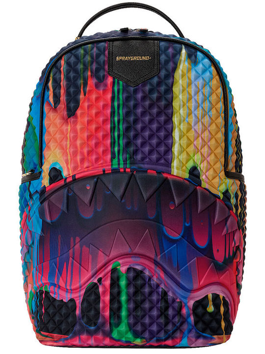 Sprayground Schulranzen Rucksack für Junior High-High School mit Flaschenhalter Samurai Mehrfarbig 29 x 15 x 45cm