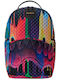 Sprayground Schulranzen Rucksack für Junior High-High School mit Flaschenhalter Samurai Mehrfarbig 29 x 15 x 45cm