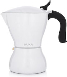 Duka Espressokocher Für Den Herd Weiß Duka Espressokocher Für Den Herd Weiß