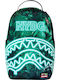Sprayground Ученическа Раница За Гимназия С Джоб За Бутилка NYBG Neon Jungle 29 x 15 x 45 см