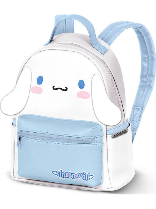 Karactermania Cinnamoroll Ученическа Раница с Джоб за Бутилка Бяла 25 x 16 x 29см