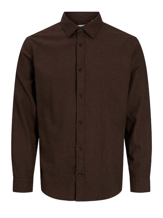 Jack & Jones Melange Μακρυμάνικo Πουκάμισο σε Κ...