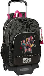 Safta K-pop Demon Hunters Energy K-POP Demon Hunters Black Trolley School Bag