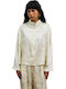 Long Sleeve Women's Shirt Ecru