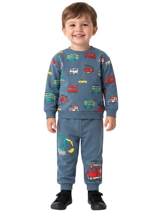 Kids Tracksuit Indigo 2 Pieces