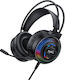 EK06 Over Ear Gaming Headset με σύνδεση USB for PC