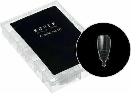 Koper Plastic Двойни форми Форми за удължаване на нокти No8 120бр