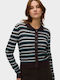 Women's Knitted Cardigan with Buttons Dark Brown