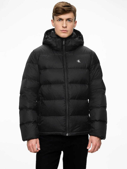 Calvin Klein Nylon Яке Puffer Черно