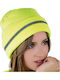 Unisex Beanie Strickmütze in Gelber Farbe