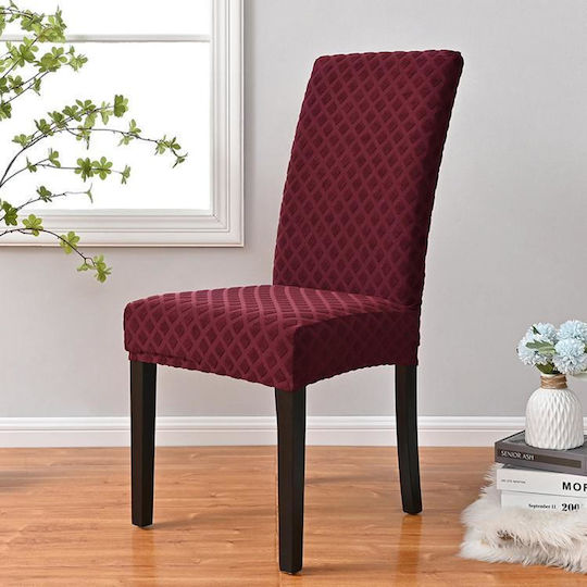 Elastische Abdeckung Für Stuhl Rot 45cm