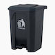 Temno Plastic Waste Bin with Pedal 80lt Grey