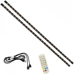 Rixme Αδιάβροχη Ταινία LED 5V Τηλεόρασης RGB 4m Rixme Αδιάβροχη Ταινία LED 5V Τηλεόρασης RGB 4m