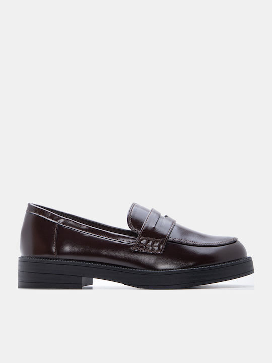Luigi Women's Moccasins In Brown Colour