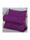 Sofa-Kissen aus 100% Baumwolle Lila 45x45cm