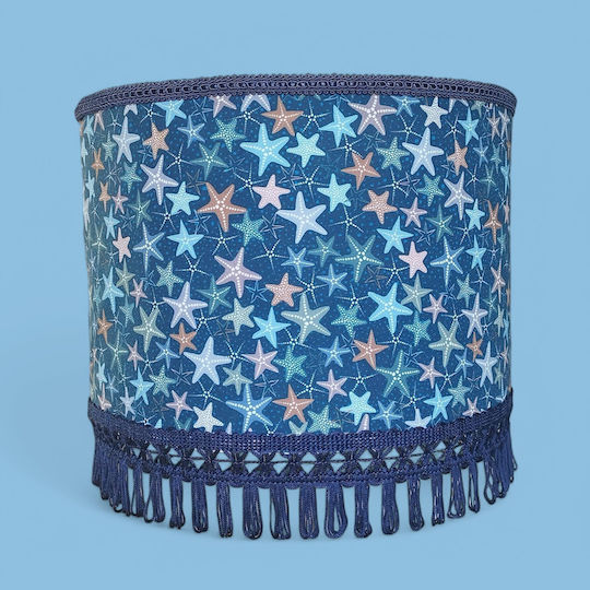 Blue Ceiling Light 35x25cm