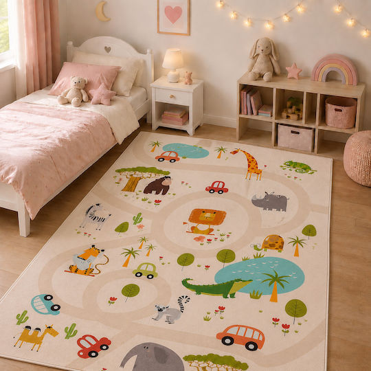 Saray Home Παιδικό Χαλί Πράσινο 120x160cm