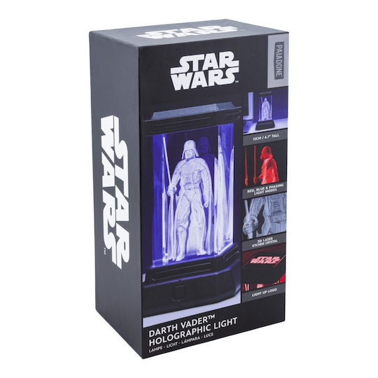 Paladone Lampă decorativă pentru copii Darth Vader transparentă