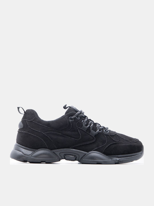 Luigi Women's Chunky Sneakers Black