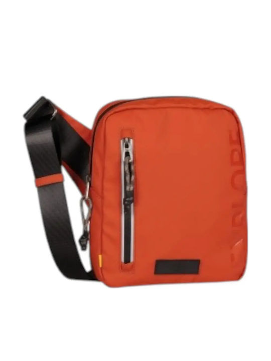 Men's Shoulder / Crossbody Bag Red