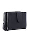 Large Leather Women's Wallet Black