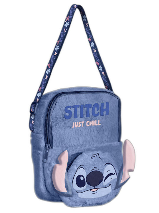Paso Kinder Tasche Umhängetasche Blau 19x17x6,5cm