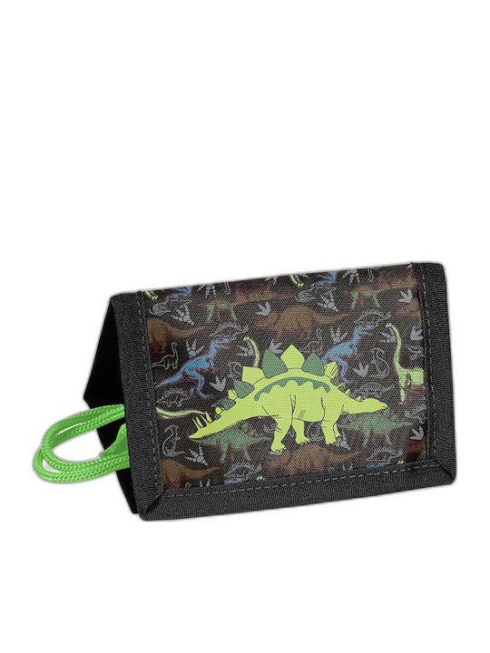 Paso Kids Coin Wallet with Velcro Black
