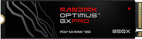 Sandisk Optimus GX Pro 850X SSD 8TB τύπου M.2 με σύνδεση PCI Express 4.0 SDSP81800TAN-000E0