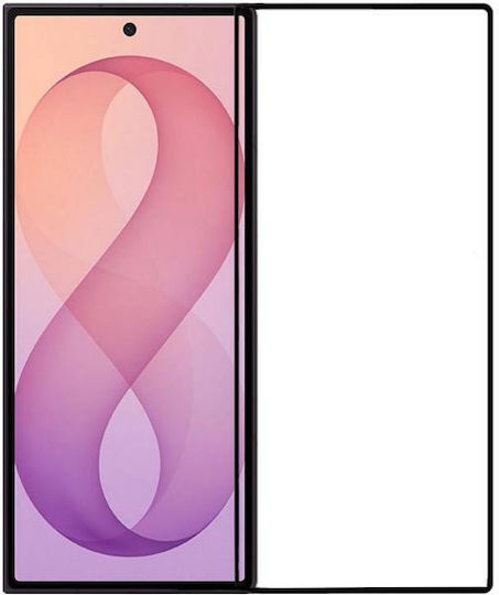 Galaxy Z Fold8 Ultra 5g Outer Screen Mofi 9h 2.5d Full Screen Tempered Glass Film Black
