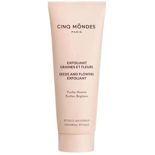 Cinq Mondes Seeds And Flowers Cremă de exfoliere pentru față 60ml