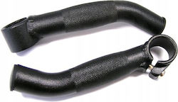 Raion Fahrradlenkerstopfen Lange Schwarzes Aluminium