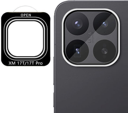 Xiaomi 17t 17t Pro 5g Kalebol No Flicker Ultra-thin Individual Camera Lens Tempered Glass Film Silver