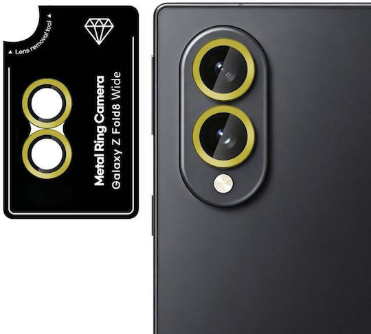 Galaxy Z Fold8 5g Kalebol No Flicker Ultra-thin Individual Camera Lens Tempered Glass Film Gold