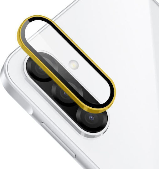 Galaxy S26 Fe Enkay Hat-prince 9h Rear Camera Lens Aluminium Alloy Tempered Glass Film Gold